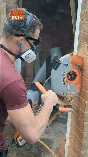 See how Evolution R300DCT+ Electric Disc Cutter conquer the job!