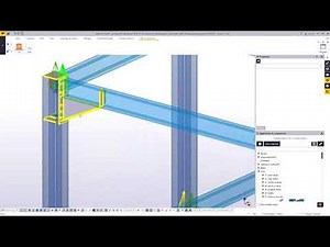 How to combine IDEA StatiCa, Tekla Structures and SAP2000 for integrated connection design