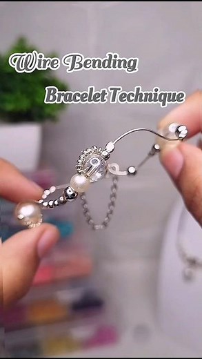 Wire Bending Bracelet Technique 🤯🔥 | You’ll Wish You Knew This Sooner!#DIYBracelet #WireBending