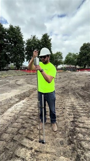 Dynamic Cone Penetrometer (DCP) in Action!