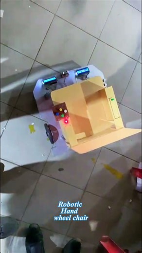 Robotic Hand wheel chair 🔥