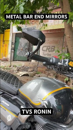 METAL BAR END MIRRORS | TVS RONIN | JODHPUR