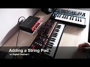 Roland JD-Xi TUTORIAL: How to use it as MIDI Looper or Sequencer for another synths.