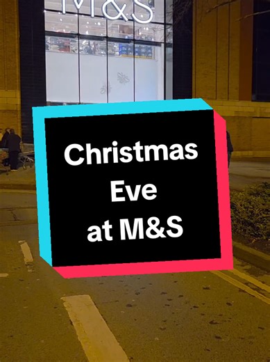 7am Christmas Eve at Marks and Spencers I must be crazy 🤪 I actually didn't need to be here, however I was curious as to what it would be like and thought I would take you along with me. I was expecting a few people but there were a lot of people doing FULL SHOPS!!! I did find that strange. I would have thought that by Christmas Eve most people would have had things that they needed. But people were stacking high huge trolleys of food. Anyway, plenty of reduced price food to be had if you are h