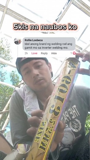 7.8K views · 88 reactions | sa mga nag tatanong ito ang gamit ko welding rod at welding machine #nihonweld2.5 #spotwelding #allaroundskils #videoreelsfbreels #reels #spotweld #trusses | Michael Booc Tabat | Facebook