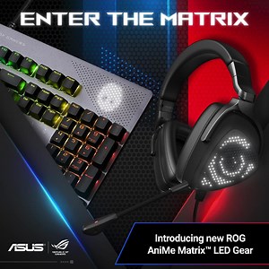 167 reactions · 15 shares | Introducing new ROG Anime Matrix™ gaming gear! It lets you program mini-LEDs to show custom images and animations, audio visualizations, system status or settings indicators such as brightness levels and RGB lighting modes. Light it up! | ASUS Republic of Gamers | Facebook
