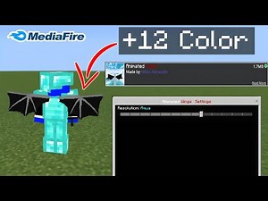 Animated Wings resource pack for MCPE 1.21+ (Working in servers) 🔥