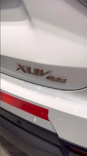 Mahindra XUV 400 | XUV 400 EV | XUV Electric Car 🚘 XUV 400 White Colour ✅