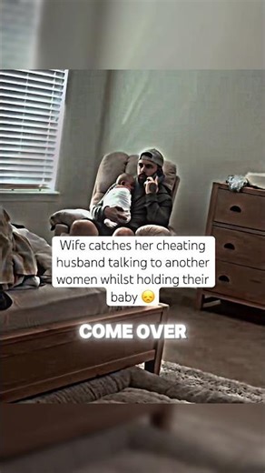 Husband Caught Cheating While Holding His Newborn 💔