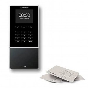 TM–616 Employee Time Clock With RFID and PIN Punching, Office Time Card Machine For Up to 200 Users, Clocking, Scheduling, Timesheets, Reports, Wi-Fi, App for iOS/Android, 3-Year Warranty