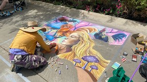 GALLERY: Artists gather for Chalk Art Festival in Salt Lake City