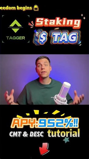 Stake TAG Coin in Tagger – Earn $2329+ Crypto #blockchain #TAG #DeFi