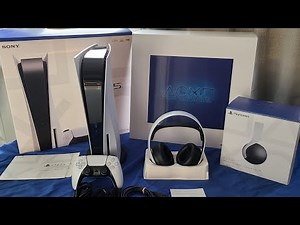 Déballage (Unboxing) de la Playstation 5 de Sony