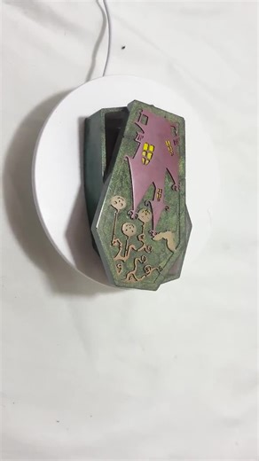 Handmade Resin Coffin Trinket Box – Gothic Jewelry Holder, Witchy Keepsake Box, Alternative Home Décor, Occult Gift for Her - Etsy