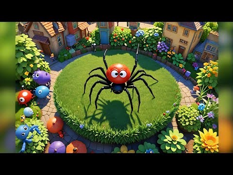 The Silly Spider’s Web Dance 🕷️🕸️ | Fun Kids Story & Dance | Educational Video for Children