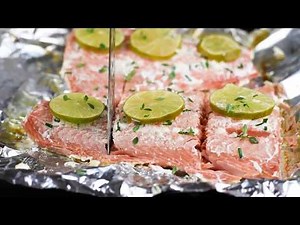 Grilled Alaska Coho Salmon