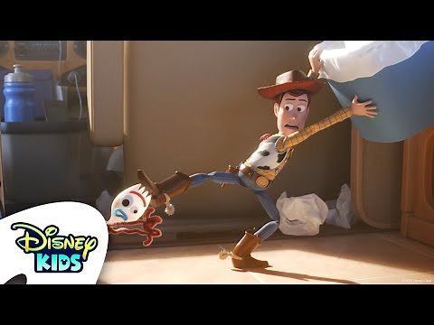Woody to the Rescue! 🤠🐴⭐ | Pixar's Toy Story | ‪‪‪@disneykids‬