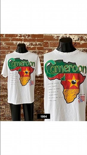 Iconic Cameroon Jerseys 🇨🇲 👕 Top 5 #Shorts