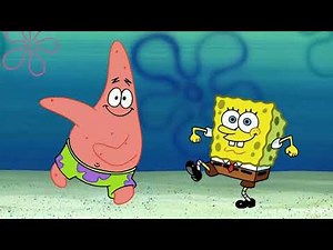 Spongebob and Patrick dancing