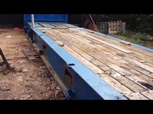 Container 40 feet Flat rack