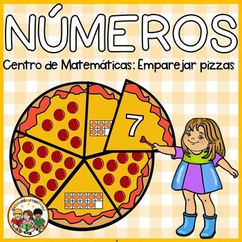 Números del 1 al 10- Math Center in Spanish