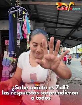 Do you know what 7x8 is? The answers surprised everyone