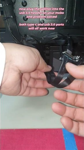 motherboard has no type c header for my case front panel ports. what to do?