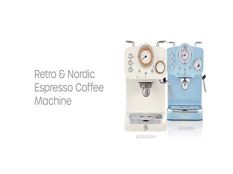 Swan | Care SK22110 Espresso Machine in Retro or Nordic maintenance and care video