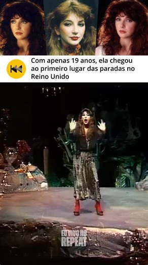 Quando Kate Bush lançou “Wuthering Heights” em 1978, o mundo não estava preparado. Com apenas 19 anos, ela se tornou a primeira mulher na história a chegar ao #1 no Reino Unido com uma música totalmente escrita por ela. Mas Kate nunca quis ser só um hit. Ela recusou turnês longas, passou a produzir os próprios discos e construiu uma carreira misteriosa, autoral e completamente fora do padrão. ✨ Curiosidade: depois de 1979, Kate praticamente desapareceu dos palcos por 35 anos — e mesmo assim cont