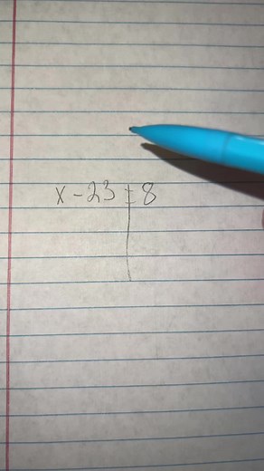 How to solve one-step equations! #math #mathtoks2022 #mathrocks