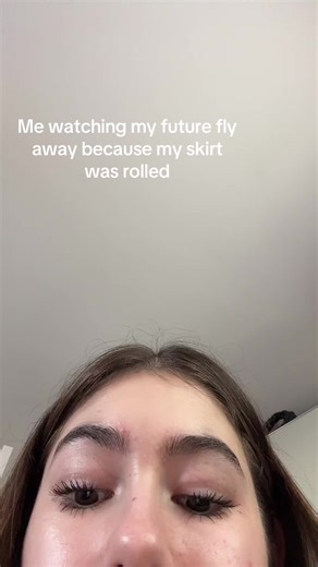 The Frustration of Skirt Rolling at School