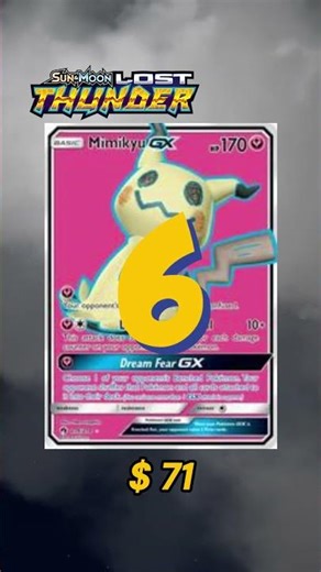 s Your Mimikyu Worth €900?! Top 10 English Card List!