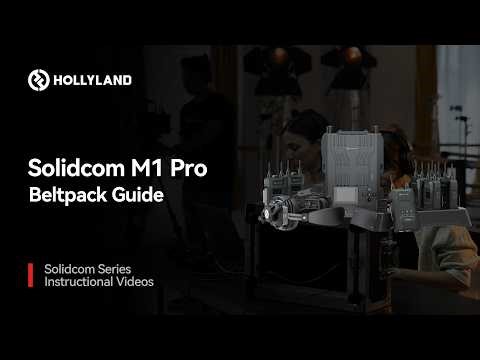 Solidcom M1 Pro | Beltpack Guide