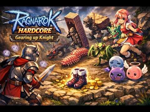 Ragnarok Online Hardcore - Knight Gearing Guide | How to Hunt Bosses & Rare Drops