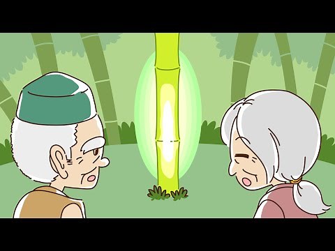 Princess Kaguya Fairy Tale Moving Picture Book/Japanese Folktale Reading