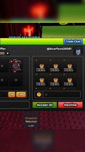 INSANE Trade in Escape Tsunami 😱 | Ringmaster Lucky Block + 800 Coins