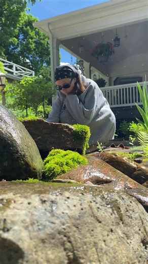 It’s a sit in the fountain and play with the bugs kind of Saturday #fyp