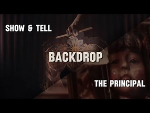 The Principal - Show & Tell Trilogy Tour Backdrop - Fanmade