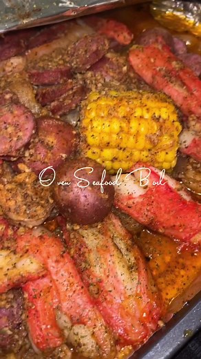 Easy Oven Seafood Boil Recipe | Coral Island Cotton Candy Lobster