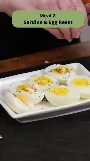 Meal 2 Egg & Sardine Fast Metabolic Reset | Keto & Carnivore Diet