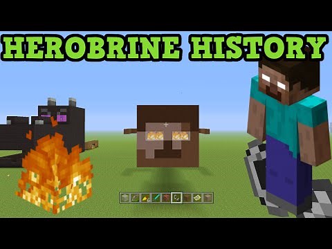 Minecraft - History of HEROBRINE - The Herobrine Story