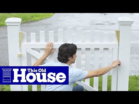 How to Build a Garden Gate | This Old House