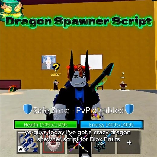 New Method PERM DRAGON AND SPAWN DRAGON script Blox Fruit[ UPD] #bloxfruits
