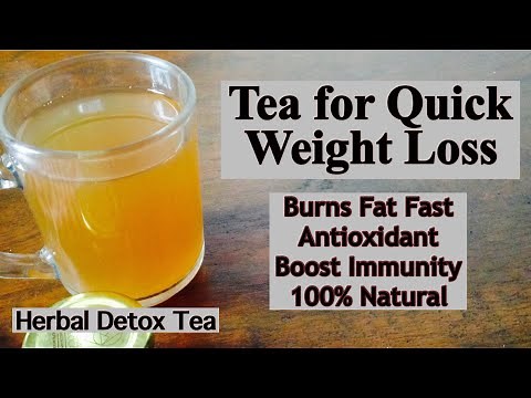 Herbal Detox tea for Weight Loss | How to Make herbal tea to lose Weight |Healthy Natural Spiced Tea