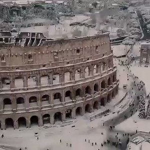 15K views · 336 reactions | ❄️ Snow falls in Rome, and the Eternal City becomes magic.  twitter.com/Gabriele_Corno | Greatest Hits Radio South Coast | Facebook