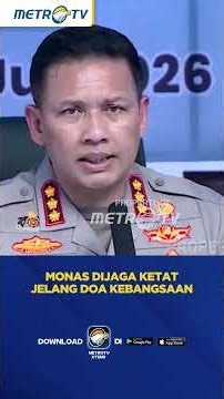 Polda Metro Jaya Kerahkan 1.263 Personel Amankan Doa Kebangsaan HUT RI 81 #shorts