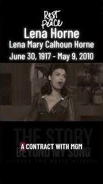 Lena Horne: Stormy Weather, Shining Legacy | Remembering an Icon