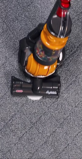 Our toy replica of the famous Dyson vacuum does it all! #learnwithkids #momtiktok #fyp #toddler #kidsactivities #kidstiktok #toys