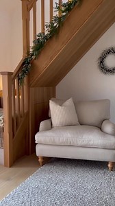 Let 2023 be your comfiest year yet with 10% off all sofas and armchairs in our Grand Winter Sale. Including a 10-year frame guarantee, save on our beautiful range of handmade upholstery - like this Morris love seat. We love the way @home.in.herts has reinvented this small cubby with its cocooning comfort. | The Cotswold Company