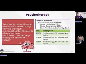 HCGTV: Webinar Snippet - Behavioral Health Service Codes: Psychotherapy 90832, 90834, 90837